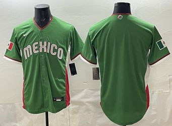 México Green Baseball Jersey  