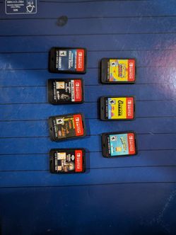 Nintendo Switch Game Cartridges Lot of 7