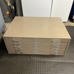 Flat File Cabinet 