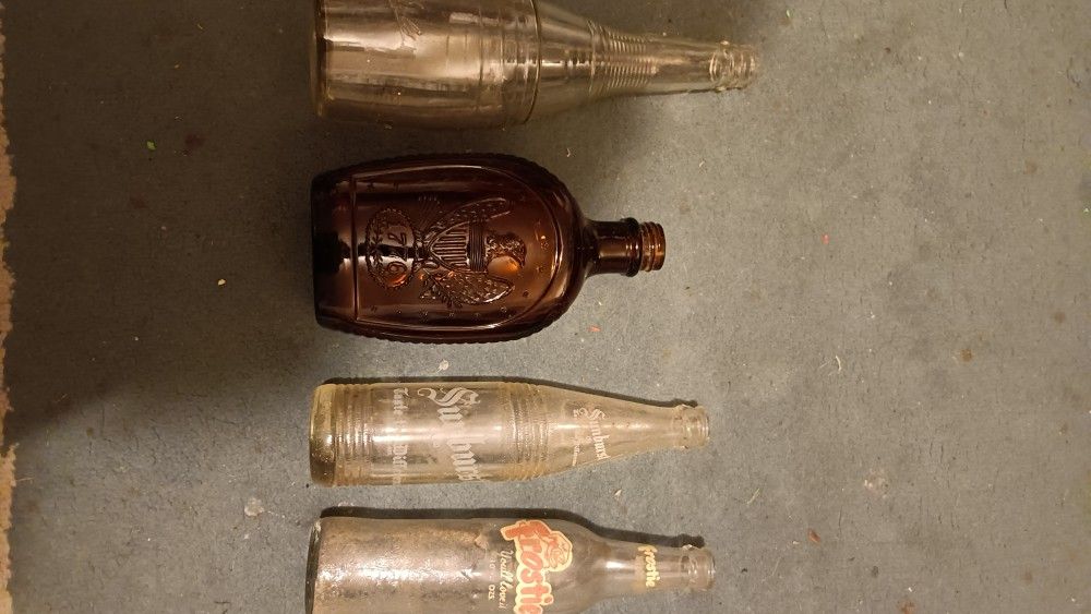 Vintage Glass Bottles
