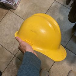 Used Construction Helmet
