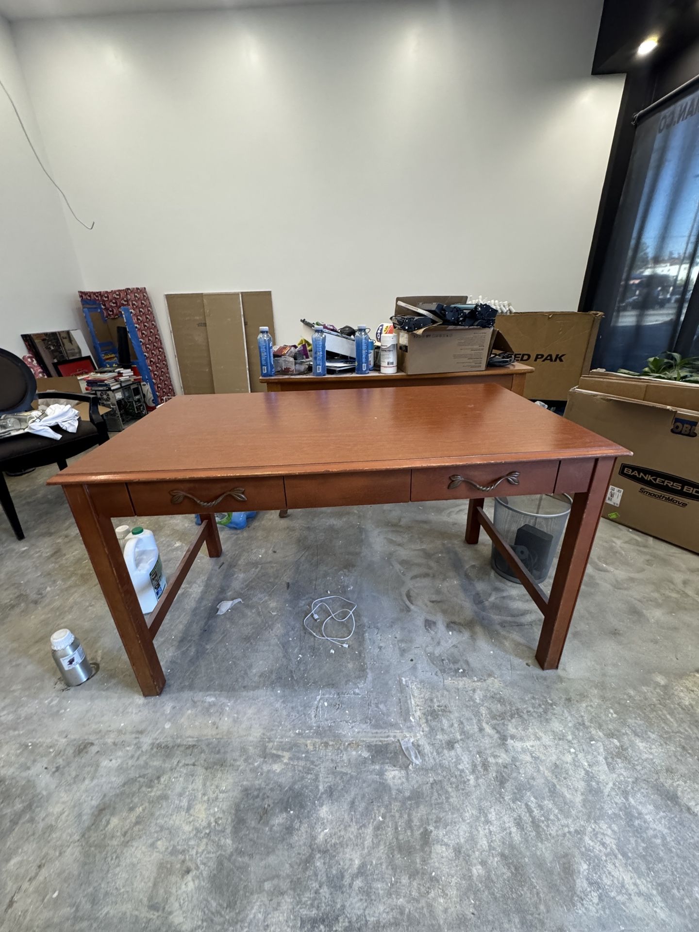 Solid Wood Office / Writing Table – Great Condition for Sale in Lake ...