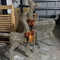 Lighted Reindeer