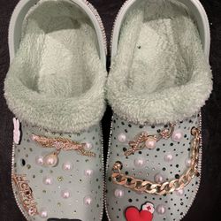 Custom Designed Women's Shoe, Green