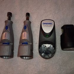 Cordless, brushless Dremel set