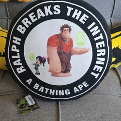 Bape Ralph Breaks The Internet Pillow