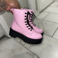 Steve Madden Pink Bettyy Boots