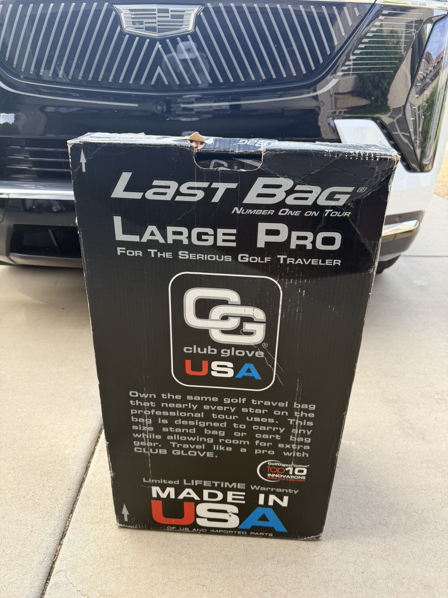 Club Glove Large Pro Golf Travel Bag – NEW w/ Stiff Arm ($350 Retail)