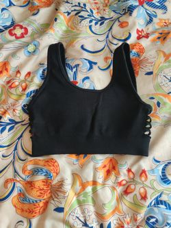 Fabletics Ribbed Scoop Sports Bra