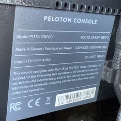 2020 - Peloton Bike