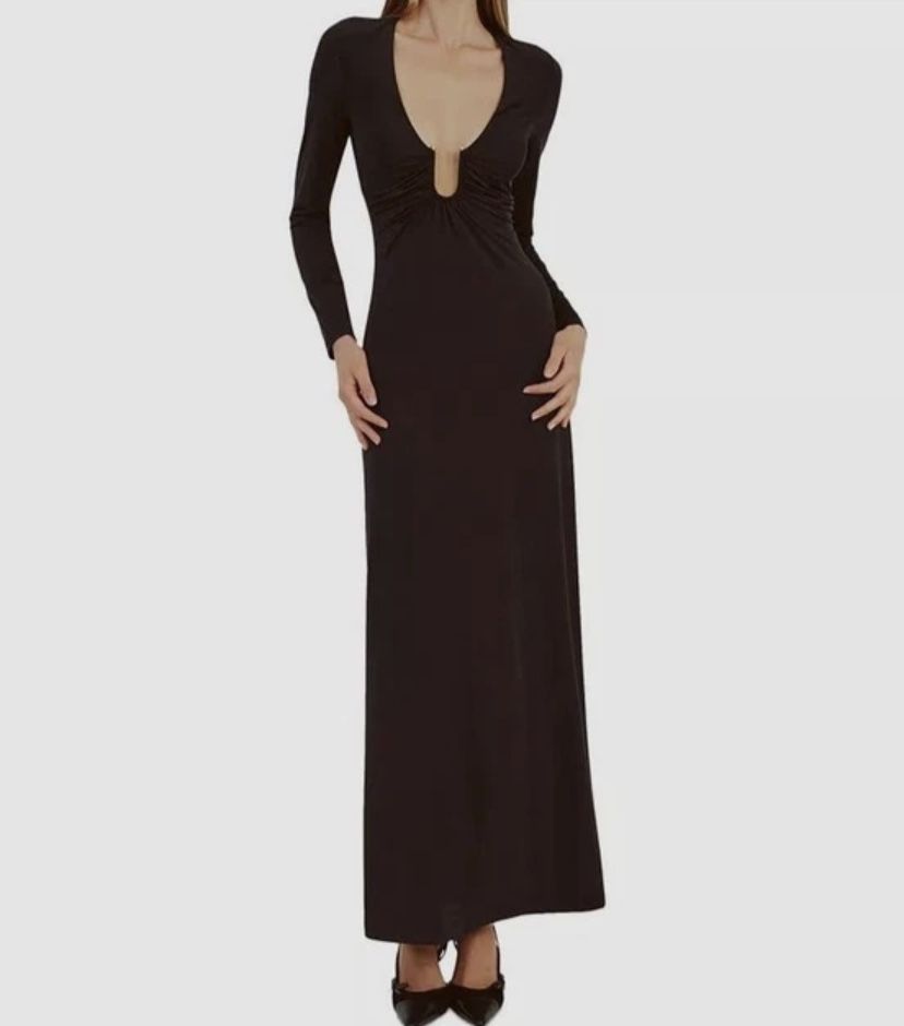🎉 Bardot Women's Black Remmy Maxi Dress Size 10