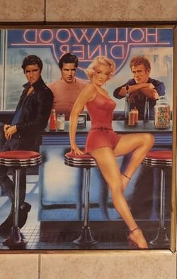 Hollywood Diner Poster
