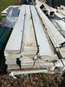 Hardy plank siding.  Free