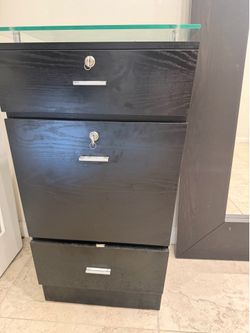 Barber / hair salon cabinet