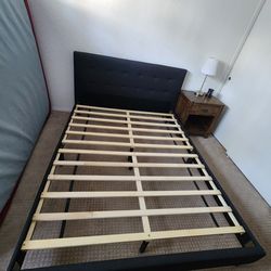 Upholstered Queen Bed Frame