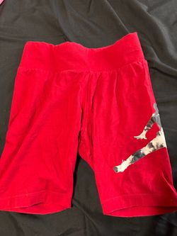 Jordan Kids Red Bike Shorts