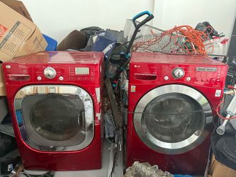 LG Washer and Dryer plus parts