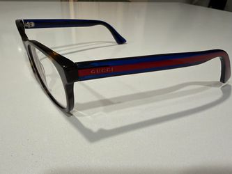 Gucci Optical Frames - Tortoise & Web Stripe (GG0040OA)