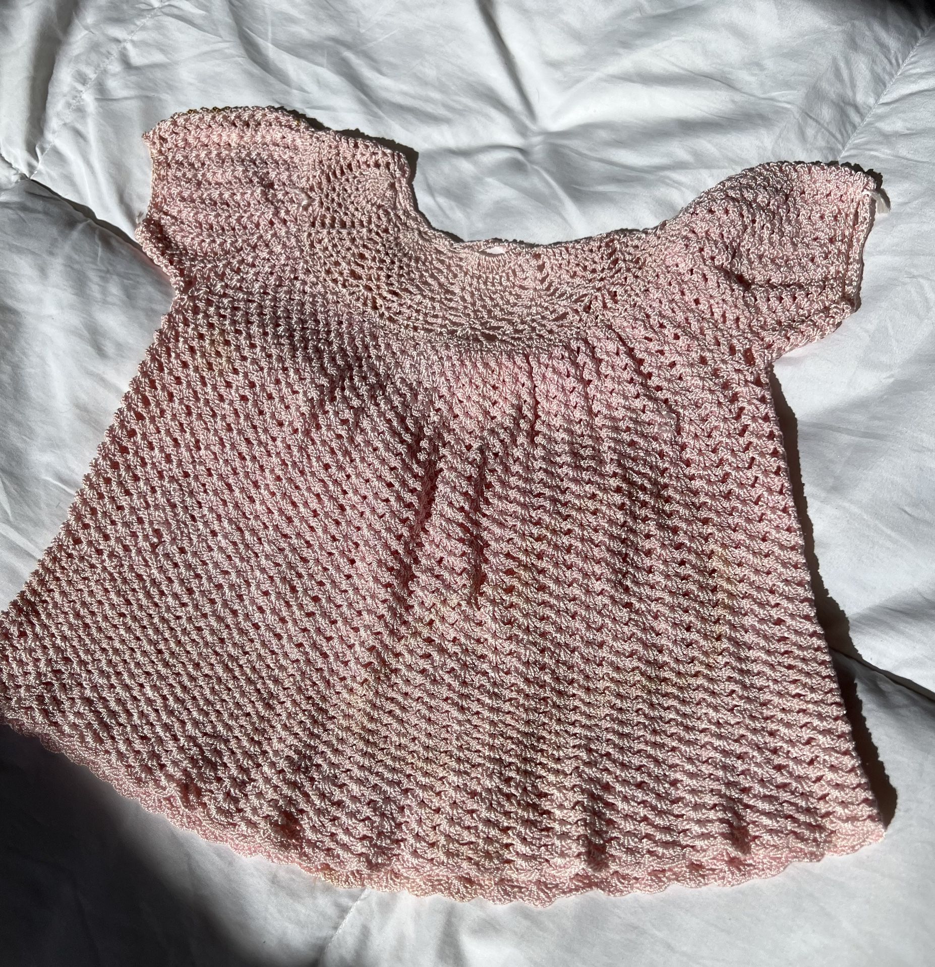 Vintage Handmade Baby Dress