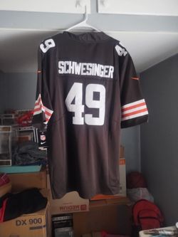 Cleveland browns swezinger on field jerseys