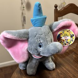 Disney Classic Friends Plush Dumbo Sears Roebuck and Company Vintage