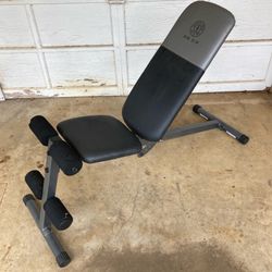 Fitness workout bench