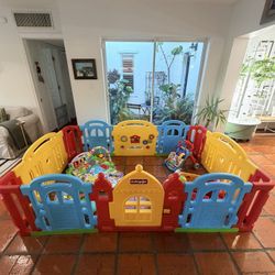 DWINGULER Castle Playpen + extension kit