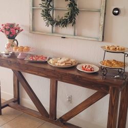 Entryway or console table