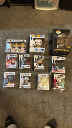 Collectibles Pop Star Wars and super heroes