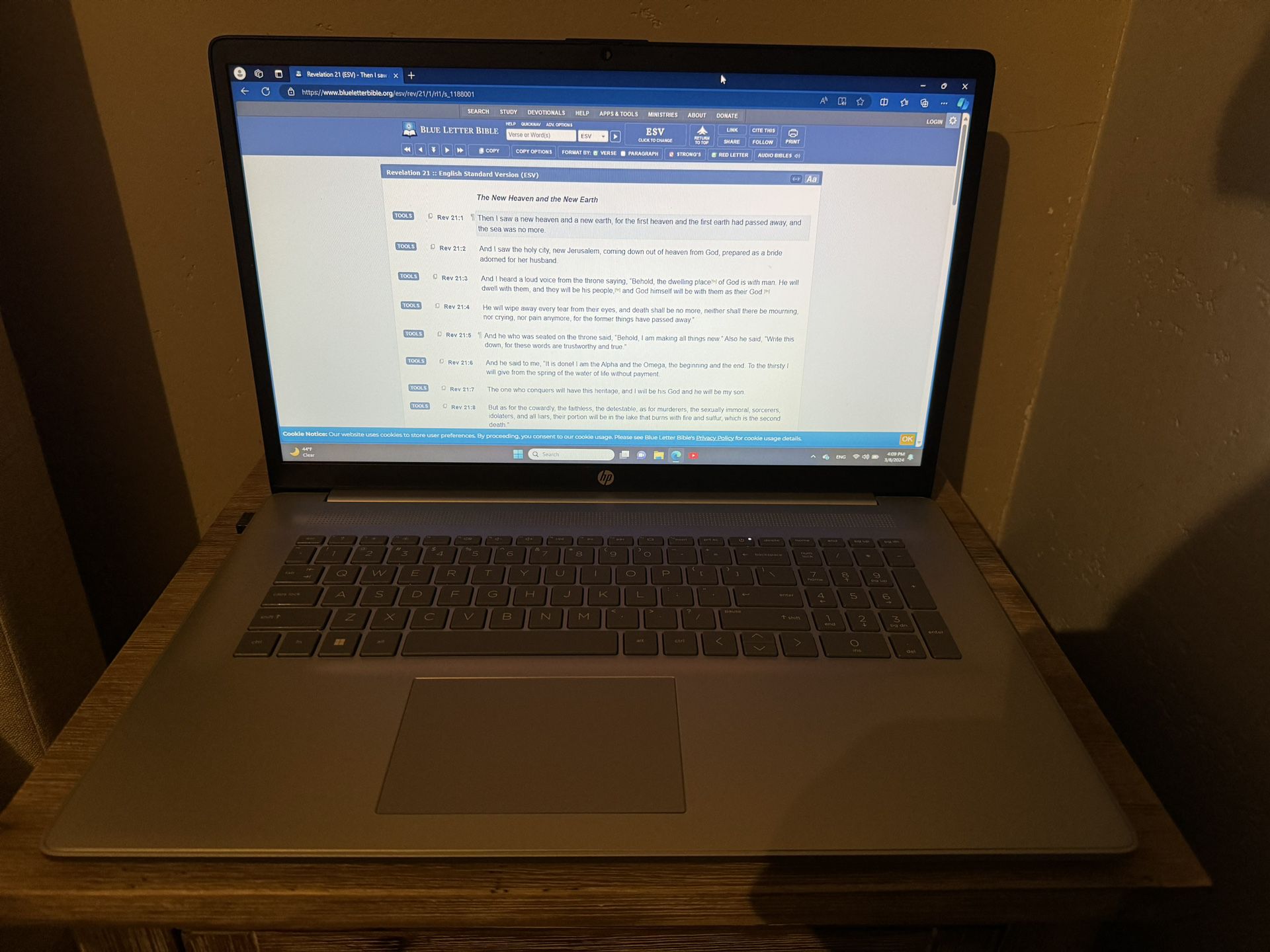 Laptop HP 17.3”