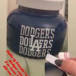 Los Angeles Dodgers Candle