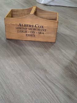 Vintage wooden box