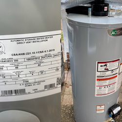 40gals Gas Heater Water 