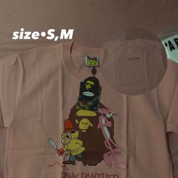 pink panther x bape