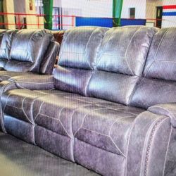 Keily Sofa Love Reclining Sets 