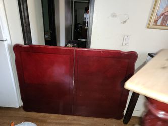 Burgundy Kitchen Table