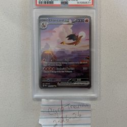 PSA 9 Charizard ex #199 SIR