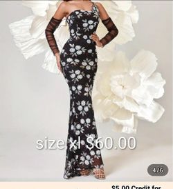 Black dresses several