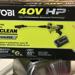 40V HP Brushless EZClean 600 PSI 0.7 GPM Cold Water Electric Power Cleaner (Tool-Only) 