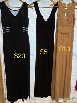 Ladies evening gowns -All $5 each!!