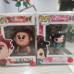 Wreck It Relph And Vanellope Pop
