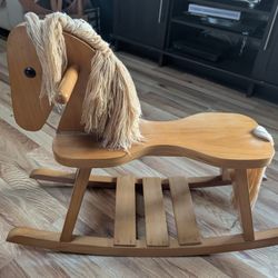 Wooden Rocking horse