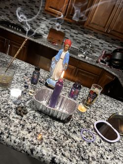 Candles And Crystals