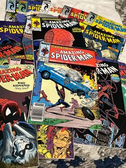 15  MINT AMAZING SPIDER-MAN VINTAGE NEWSSTAND COMICS