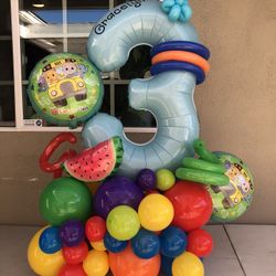 Cocomelon Balloons Bouquet 