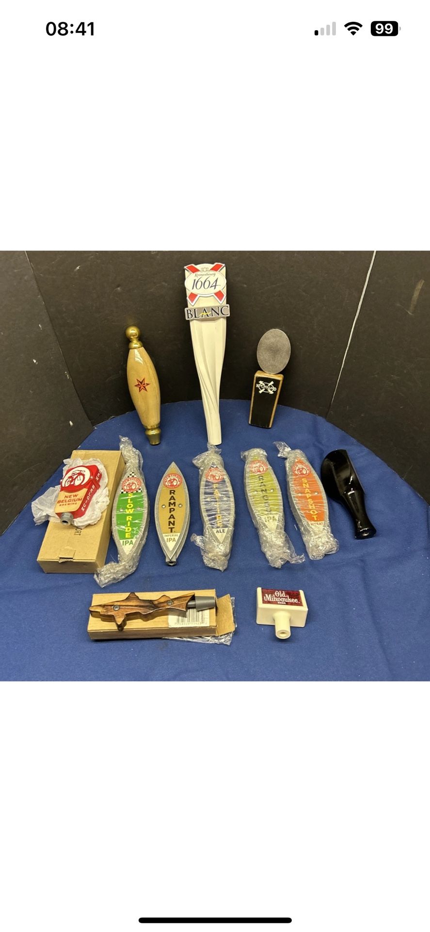12 Beer Taps New And Used. Nice Condition.