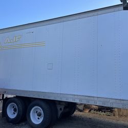 White Diesel Transport Trailer