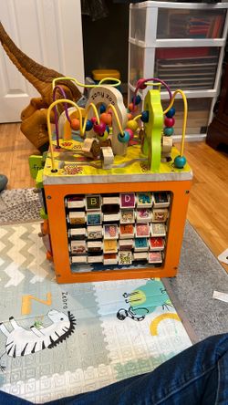 Wooden Activity Box Zany Zoo 