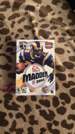 Madden 2003 brand new still sealed