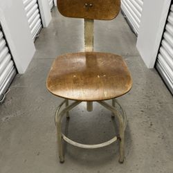 Vintage Workshop/School Stool